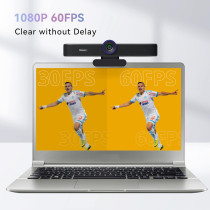Webcam Tenveo 1080P 60FPS : Vidéo et Audio  pour Réunions et Streaming