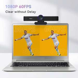 Webcam Tenveo 1080P 60FPS : Vidéo et Audio  pour Réunions et Streaming