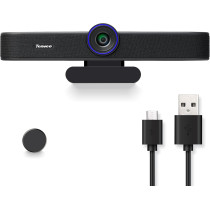 Webcam Tenveo 1080P 60FPS : Vidéo et Audio  pour Réunions et Streaming