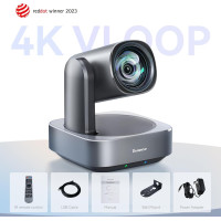 Caméra Tenveo VHD3UPro 1080P PTZ : Zoom 3X et Grand Angle