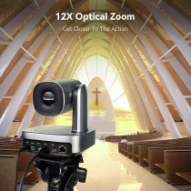 Caméra Tenveo VHD3UPro 1080P PTZ : Zoom 3X et Grand Angle