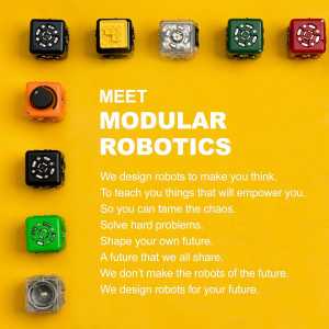 Cubelets Discovery Set: Build Your Own Robots! STEM Toy for Kids Ages 4+