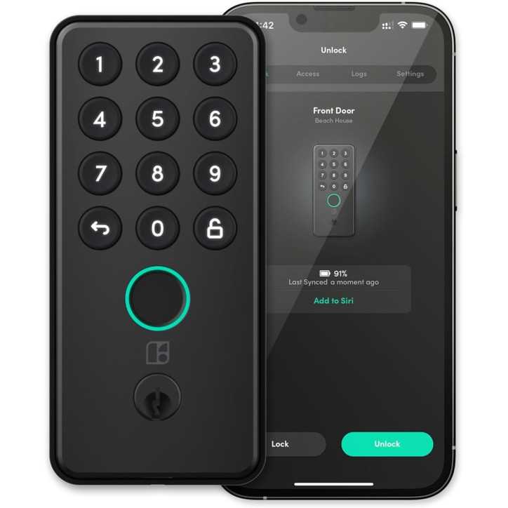 igloohome Smart Deadbolt: Fingerprint Keyless Entry with Remote PIN & Alexa Control igloohome Smart Deadbolt: Fingerprint Keyless Entry with Remote PIN & Alexa Control