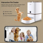 Iseebiz Smart Pet Feeder: Camera, App Control, & Voice Reminders - Never Miss a Feeding! Iseebiz Smart Pet Feeder: Camera, App Control, & Voice Reminders - Never Miss a Feeding!