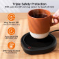 Oracer Smart Mug Warmer: Keep Your Coffee Hot at Home or Office - Auto Shut-Off & Adjustable Temp Oracer Smart Mug Warmer: Keep Your Coffee Hot at Home or Office - Auto Shut-Off & Adjustable Temp