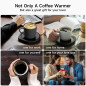 Oracer Smart Mug Warmer: Keep Your Coffee Hot at Home or Office - Auto Shut-Off & Adjustable Temp Oracer Smart Mug Warmer: Keep Your Coffee Hot at Home or Office - Auto Shut-Off & Adjustable Temp