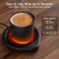 Oracer Smart Mug Warmer: Keep Your Coffee Hot at Home or Office - Auto Shut-Off & Adjustable Temp Oracer Smart Mug Warmer: Keep Your Coffee Hot at Home or Office - Auto Shut-Off & Adjustable Temp