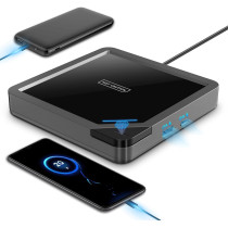 Smart Coffee & Candle Warmer — USB powered, auto shut-off, keeps drinks hot & wax melted safely!