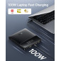 Baseus 100W Power Bank: 20000mAh Ultra-Slim Laptop Charger - Charge 4 Devices at Once! Baseus 100W Power Bank: 20000mAh Ultra-Slim Laptop Charger - Charge 4 Devices at Once!