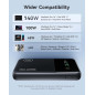 INIU 140W Power Bank: 25000mAh Portable Laptop Charger - Fast, Compact, and Airline Approved!