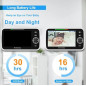 HelloBaby 5 No WiFi Baby Monitor: 30H Battery, Remote Pan-Tilt-Zoom, Secure & Hack-Proof! HelloBaby 5 No WiFi Baby Monitor: 30H Battery, Remote Pan-Tilt-Zoom, Secure & Hack-Proof!