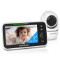 HelloBaby 5 No WiFi Baby Monitor: 30H Battery, Remote Pan-Tilt-Zoom, Secure & Hack-Proof! HelloBaby 5 No WiFi Baby Monitor: 30H Battery, Remote Pan-Tilt-Zoom, Secure & Hack-Proof!