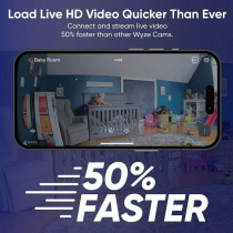 Smart Security Camera — 1080p HD, color night vision, motion alerts & 2-way audio for in/outdoor safety!