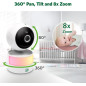 LeapFrog 7 HD Baby Monitor: 360° View, Color Night Vision, & Two-Way Talk LeapFrog 7 HD Baby Monitor: 360° View, Color Night Vision, & Two-Way Talk