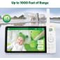 LeapFrog 7 HD Baby Monitor: 360° View, Color Night Vision, & Two-Way Talk LeapFrog 7 HD Baby Monitor: 360° View, Color Night Vision, & Two-Way Talk