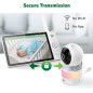 LeapFrog 7 HD Baby Monitor: 360° View, Color Night Vision, & Two-Way Talk LeapFrog 7 HD Baby Monitor: 360° View, Color Night Vision, & Two-Way Talk