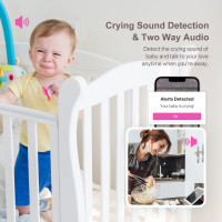 iBaby Smart Monitor: Breathing & Movement Tracking, 1080P HD Video - Peace of Mind, Guaranteed!
