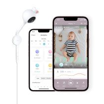 iBaby Smart Baby Monitor — 1080P HD WiFi video, breathing & movement tracking, 2-way audio, alerts & night vision!