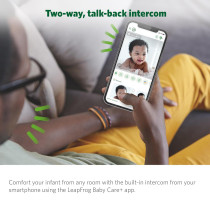 LeapFrog Scout LF2911 — 1080p HD baby monitor with WiFi remote, 360° view, 2-way talk, night vision & lullabies!