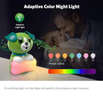 LeapFrog Scout LF2911 — 1080p HD baby monitor with WiFi remote, 360° view, 2-way talk, night vision & lullabies!