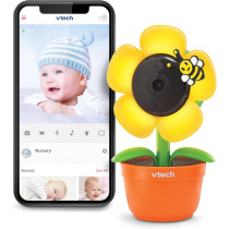 VTech RM9751 Wi-Fi Baby Camera, 1080p HD, Privacy Cover, Night Vision, Soothing Sounds, Two-Way Talk, Night Light