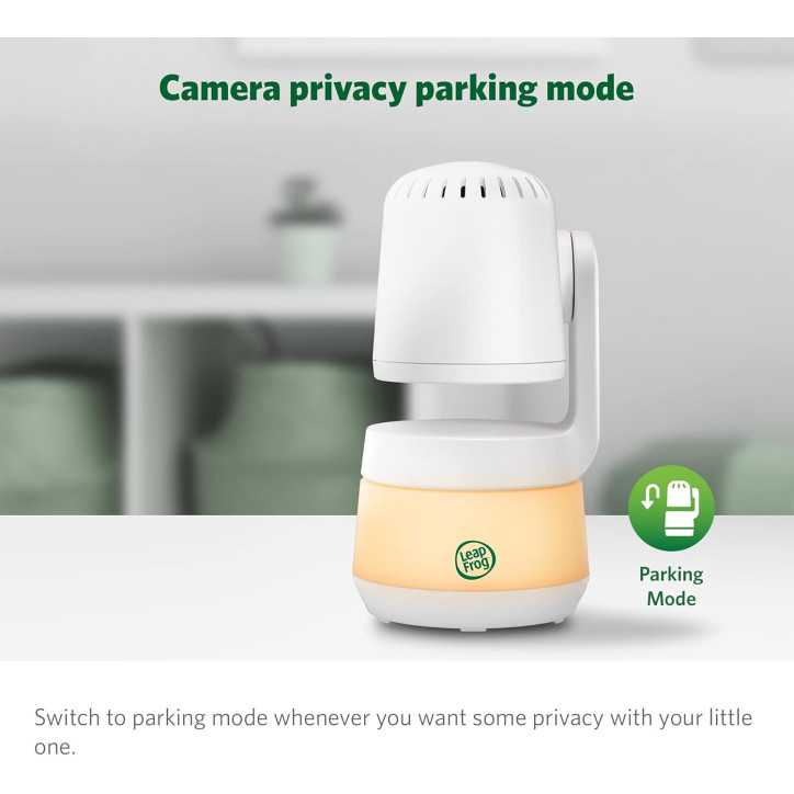LeapFrog 7 HD Baby Monitor: 360° View, Color Night Vision, & Remote Access