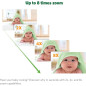 LeapFrog LF930HD : Moniteur Bébé HD 7 avec Vision Nocturne Couleur et Rotation 360°