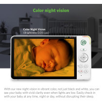 LeapFrog LF930HD Moniteur Bébé 7” HD et Vision Nocturne