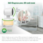 LeapFrog 7 HD Baby Monitor: 360° View, Color Night Vision, & Remote Access