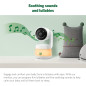 LeapFrog 7 HD Baby Monitor: 360° View, Color Night Vision, & Remote Access