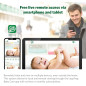 LeapFrog 7 HD Baby Monitor: 360° View, Color Night Vision, & Remote Access