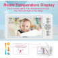 JouSecu Baby Monitor: Secure, Split-Screen, and 29-Hour Battery - No WiFi Needed! JouSecu Baby Monitor: Secure, Split-Screen, and 29-Hour Battery - No WiFi Needed!