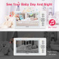 JouSecu Baby Monitor: Secure, Split-Screen, and 29-Hour Battery - No WiFi Needed! JouSecu Baby Monitor: Secure, Split-Screen, and 29-Hour Battery - No WiFi Needed!