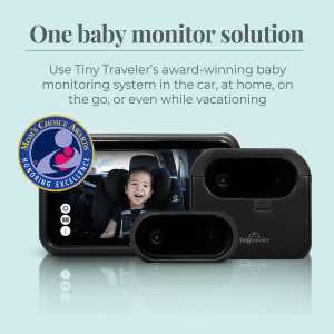 Tiny Traveler Dual Baby Car Camera: Peace of Mind Monitoring for Two Kids or Pets