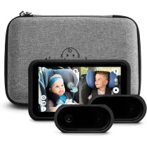 Tiny Traveler Baby Car Camera: Dual Monitor for Kids & Pets