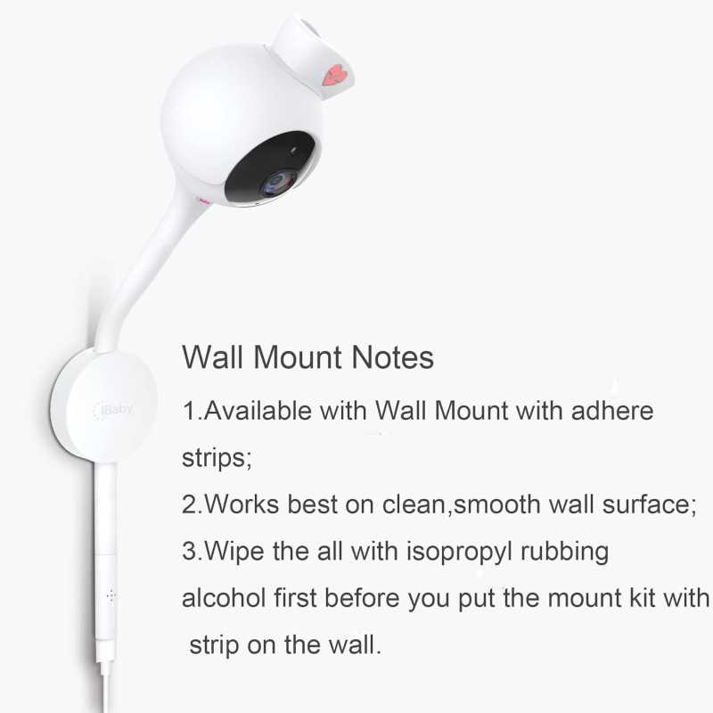iBaby M2C WiFi Monitor 1080P & Alerts Educational Development Features
