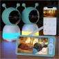 BOIFUN 2K Baby Monitor: Dual Camera, Split Screen, Night Light - See & Soothe From Anywhere! BOIFUN 2K Baby Monitor: Dual Camera, Split Screen, Night Light - See & Soothe From Anywhere!
