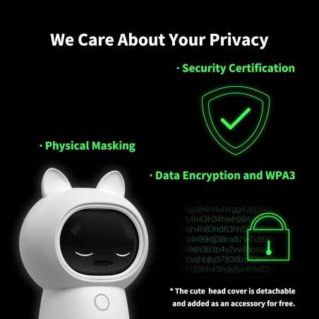 Enhance Home Security: Aqara 2K Indoor Camera Hub with AI & 360° View
