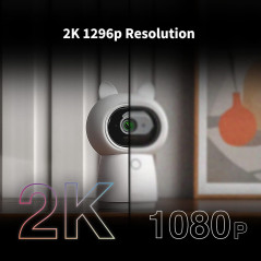 Aqara G3 2K Security Camera Hub: AI Recognition, 360° View, Alexa & HomeKit Ready