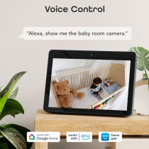 Geeni Glimpse Indoor Security Camera - 1080p, WiFi,Alexa & Google Home