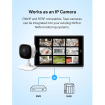 Tapo C100 1080P Camera for Baby and Pets with 2-Way Audio