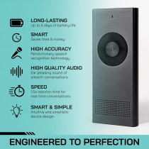 Portable Two-Way Translator: Communicate in 36 Languages Effortlessly