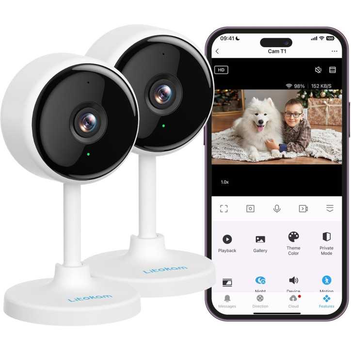 Litokam 2K Indoor Security Camera: Keep Your Home Safe & Sound! Litokam 2K Indoor Security Camera: Keep Your Home Safe & Sound!
