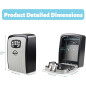 Boîte à Clés Sécurisée Bluetooth: Accès Instantané & Contrôle à Distance - Idéal Maison & Extérieur Boîte à Clés Sécurisée Bluetooth: Accès Instantané & Contrôle à Distance - Idéal Maison & Extérieur