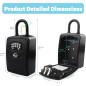 Bluetooth Key Lock Box: Secure Access with App & Code - No WiFi Needed! Bluetooth Key Lock Box: Secure Access with App & Code - No WiFi Needed!