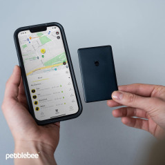 Pebblebee Card : Tracker rechargeable, compatible Apple et Alexa