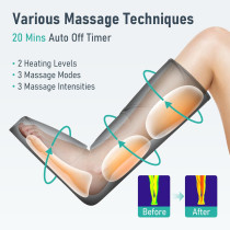 Vibromasseur de jambes QUINEAR : Soulagement et circulation