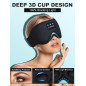 Masque de Sommeil Bluetooth LC-dolida : Confort 3D Ultra-Fin, Musique Apaisante pour un Sommeil Rêvé ! Masque de Sommeil Bluetooth LC-dolida : Confort 3D Ultra-Fin, Musique Apaisante pour un Sommeil Rêvé !
