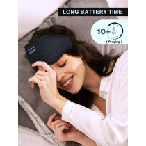 LC-dolida Sleep Headphones: 3D Bluetooth Eye Mask for Side Sleepers