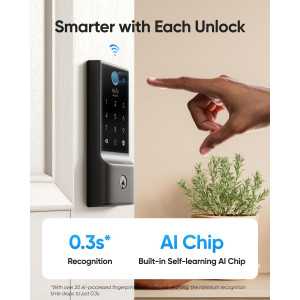 eufy Security Smart Lock C220:Keyless Fingerprint Door Lock with Wi-Fi